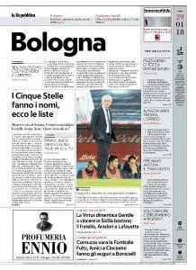 la Repubblica Bologna - 29 Gennaio 2018