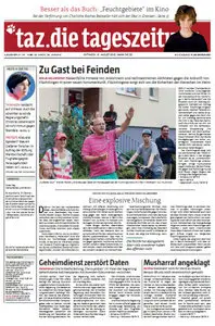 Tageszeitung TAZ 21 08 2013
