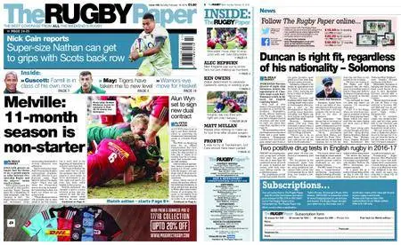 The Rugby Paper – February 18, 2018