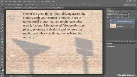 Video2brain: Photoshop CS6 Text Workshop See What You Can Do with Words (2012)
