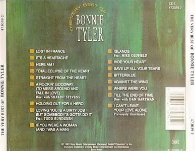 Bonnie Tyler - The Very Best Of... (1993) {Columbia/Sony Music Germany}