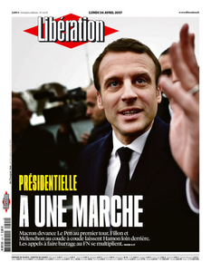 Libération du Lundi 24 Avril 2017