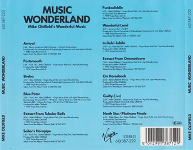 Mike Oldfield - Music Wonderland (1981)