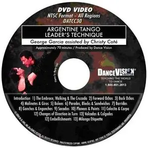 Christy Cote & George Garcia - Argentine Tango - Leader's Technique