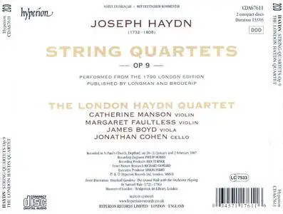 The London Haydn Quartet - Haydn: String Quartets, Op. 9 (2007)