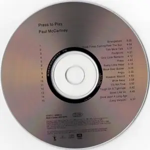 Paul McCartney - Press To Play (1986) {1993, Remastered}