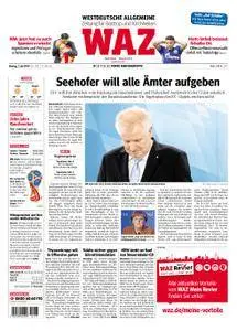WAZ Westdeutsche Allgemeine Zeitung Bottrop - 02. Juli 2018