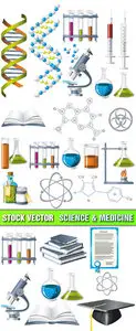 Stock Vector - Science and Medicine
