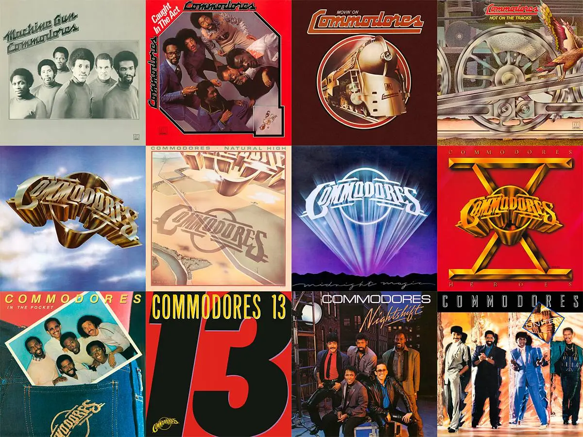 the commodores discography