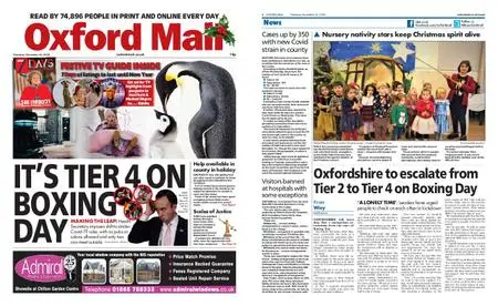 Oxford Mail – December 24, 2020