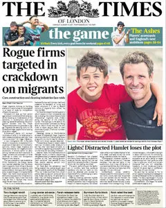 The London Times August 10 2015