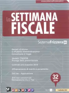 La Settimana Fiscale N.32 - 2014