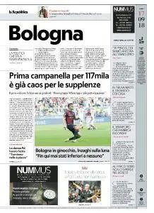 la Repubblica Bologna - 17 Settembre 2018