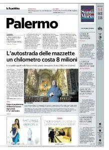 la Repubblica Palermo - 14 Marzo 2018