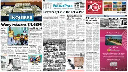 Philippine Daily Inquirer – April 01, 2016