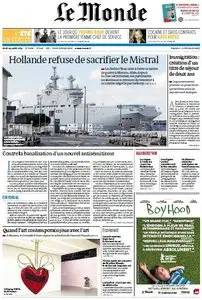 Le Monde du Jeudi, 24. Juillet 2014