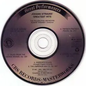 Philadelphia Orchestra, Eugene Ormandy - Johann Strauss' Greatest Hits (1969) {1984 CBS Masterworks} **[RE-UP]**