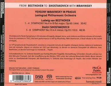 Yevgeny Mravinsky, Leningrad PO - Ludwig van Beethoven: Symphony No. 4; Dmitri Shostakovich: Symphony No. 10 (2016)