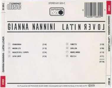 Gianna Nannini - Latin Lover (1982)