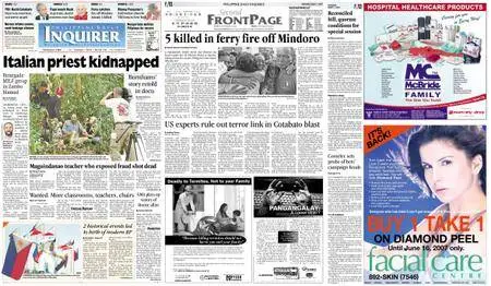 Philippine Daily Inquirer – June 11, 2007