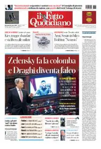 Il Fatto Quotidiano - 23 marzo 2022