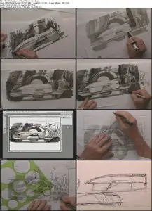 Gnomon Workshop - The Techniques of Syd Mead - Vol-2 Value Sketching (step by step)
