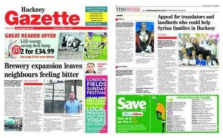 Hackney Gazette – October 12, 2017