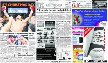 Philippine Daily Inquirer – December 08, 2008