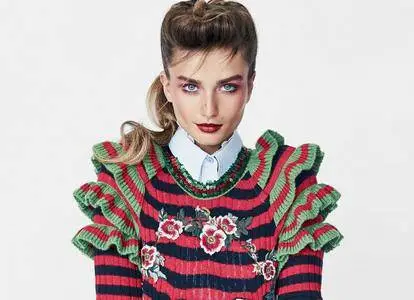 Andreea Diaconu and Grace Hartzel by Patrick Demarchelier for Vogue US November 2016