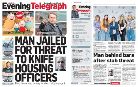 Evening Telegraph Late Edition – February 03, 2020