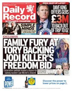 Daily Record – March 24, 2022