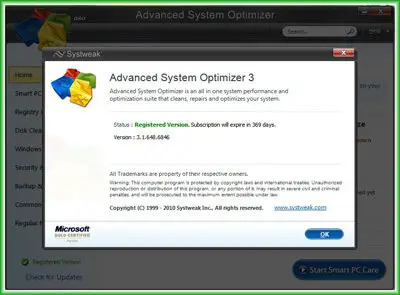 Advanced System Optimizer V3.1.648.6846
