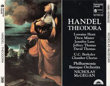 Handel - PBO, McGegan - Theodora [Harmonia Mundi 1992] (3x CD) (Repost) 