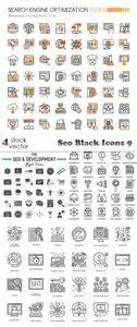 Vectors - Seo Black Icons 9
