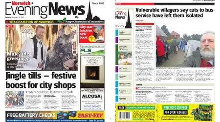 Norwich Evening News – December 24, 2019