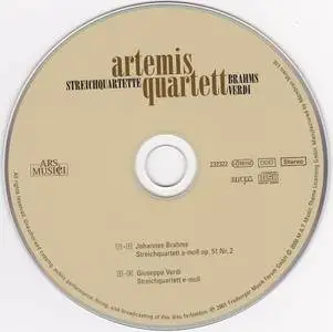 Brahms, Verdi - Streichquartette - Artemis Quartett (2008)