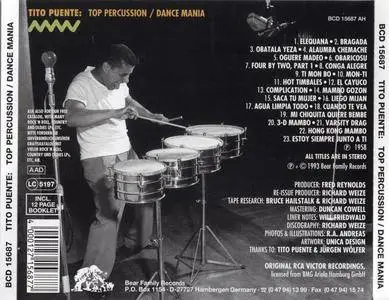 Tito Puente - Top Percussion / Dance Mania (1957) {RCA-Bear Family BCD 15687 rel 1993}