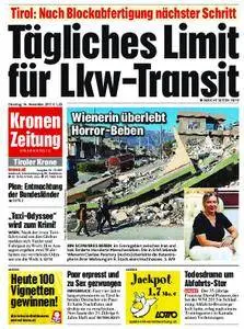Kronen Zeitung Tirol - 14. November 2017