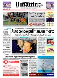IL MATTINO DI PADOVA 14 DICEMBRE 2009