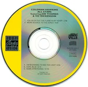 Coleman Hawkins - All Stars (1960) {Swingville Prestige OJCCD-225-2 rel 1996}