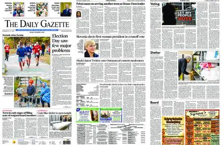 The Daily Gazette – November 14, 2022