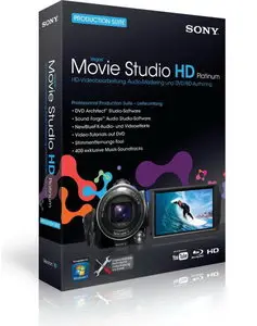 Sony Vegas Movie Studio HD Platinum 11.0.295 with DVD Architect Studio 5.0 Build 157