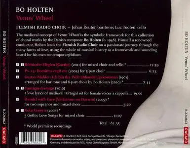 Bo Holten, Flemish Radio Choir - Bo Holten: Venus' Wheel (2012)