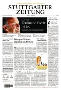 Stuttgarter Zeitung Fellbach und Rems-Murr-Kreis - 27. August 2019