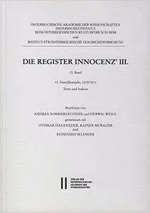 Die Register Innocenz III: Pontifikatsjahr, 121/1211, Texte Und Indices (Latin Edition)