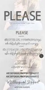 Please Oneself Font Duo