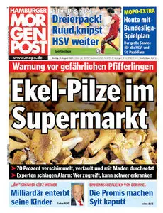 Hamburger Morgenpost vom 16 August 2010
