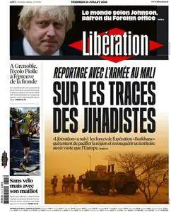 Libération du Vendredi 15 Juillet 2016