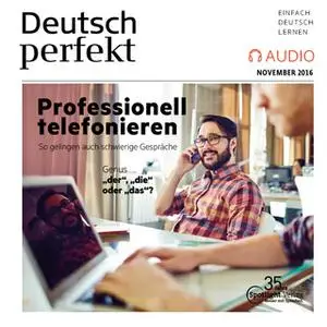 «Deutsch lernen Audio: Professionell telefonieren» by Spotlight Verlag