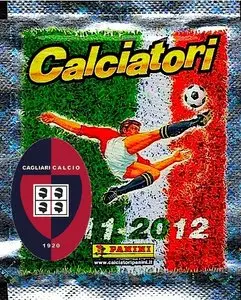 Figurine Calciatori Panini HD 2011-2012 Cagliari (Panini Soccer Stickers 2011-2012 - Cagliari Team)